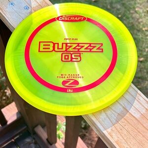 New Discraft Vibrant First Run Yellow Buzzz OS Disc